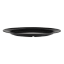 GET 18" x 13 1/2" Oval Milano Platter - Melamine, Black (OP-618-BK) thumbnail 2