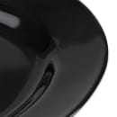 GET 18" x 13 1/2" Oval Milano Platter - Melamine, Black (OP-618-BK) thumbnail 5