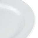 GET 18" x 13 1/2" Oval Milano Platter - Melamine, White (OP-618-W) thumbnail 5