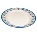 GET 21" x 15" Oval Santa Lucia Platter - Melamine, White (OP-621-SL) thumbnail 4