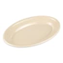 GET 9 1/4" x 6 1/4" Oval Supermel Platter - Melamine, Tan (OP-911-T) thumbnail 3