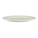 GET 9 3/4" x 7 1/4" Oval Diamond Ivory Platter - Melamine, White (OP-950-DI) thumbnail 2