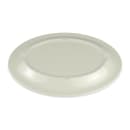 GET 9 3/4" x 7 1/4" Oval Diamond Ivory Platter - Melamine, White (OP-950-DI) thumbnail 4