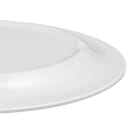 GET 9 3/4" x 7 1/4" Oval Diamond White Platter - Melamine, White (OP-950-DW) thumbnail 6