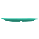 GET 9 3/4" x 7 1/4" Oval Diamond Melamine Serving Platter - , Green (OP-950-FG) thumbnail 3