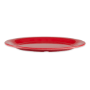 GET 9 3/4" x 7 1/4" Oval Red Sensation Platter - Melamine, Red (OP-950-RSP) thumbnail 2