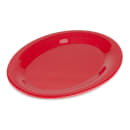 GET 9 3/4" x 7 1/4" Oval Red Sensation Platter - Melamine, Red (OP-950-RSP) thumbnail 3