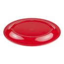 GET 9 3/4" x 7 1/4" Oval Red Sensation Platter - Melamine, Red (OP-950-RSP) thumbnail 4