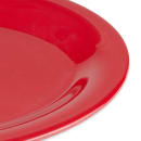 GET 9 3/4" x 7 1/4" Oval Red Sensation Platter - Melamine, Red (OP-950-RSP) thumbnail 5