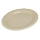 GET 9 3/4" x 7 1/4" Oval Tahoe Platter - Melamine, Sandstone (OP-950-S) thumbnail 3