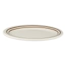 GET 9 3/4" x 7 1/4" Round Ultraware Platter - Melamine, White (OP-950-U) thumbnail 2