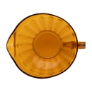 GET 60 oz Beer Pitcher, SAN Plastic, Amber (P-1064-1-A) thumbnail 4