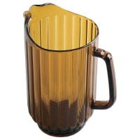 GET 60 oz Beer Pitcher, SAN Plastic, Amber (P-1064-1-A) thumbnail 8