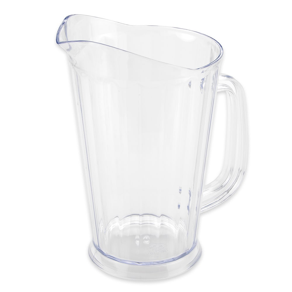GET 9"H Beer Pitcher w/ 60 oz Capacity, Clear (P-1064-1-CL)