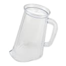 GET 9"H Beer Pitcher w/ 60 oz Capacity, Clear (P-1064-1-CL) thumbnail 3