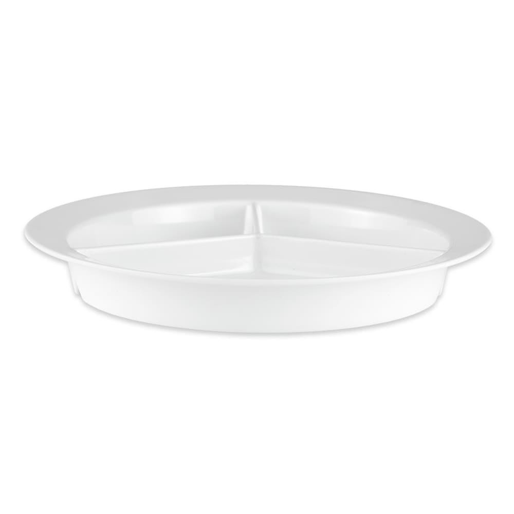 GET 9" Round Plastic Dinner Plate, White (P-1530-W)