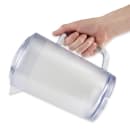 GET 64 oz Plastic Pitcher w/ Lid, Clear (P-3064-1-CL) thumbnail 8