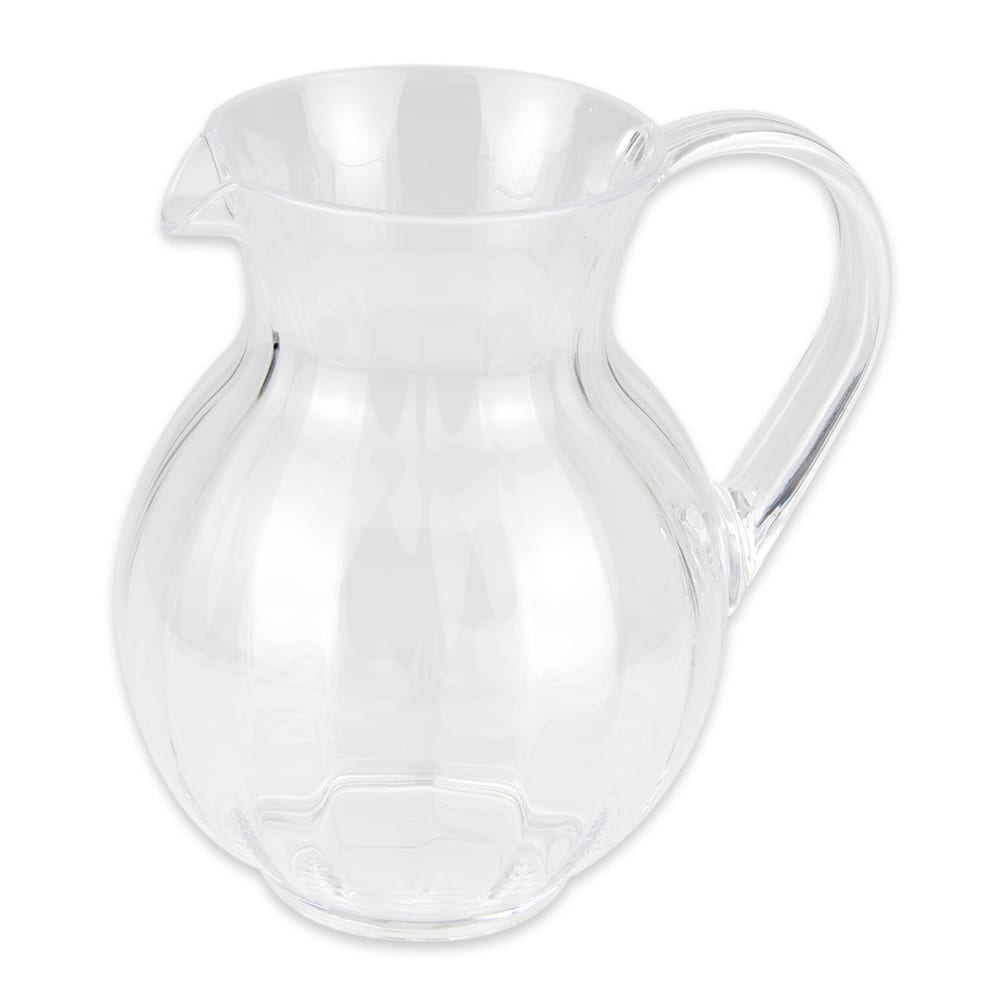 GET 8 3/4" Round Beverage Pitcher, Polycarbonate, Clear (P-4090-PC-CL)