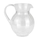 GET 8 3/4" Round Beverage Pitcher, Polycarbonate, Clear (P-4090-PC-CL) thumbnail 2