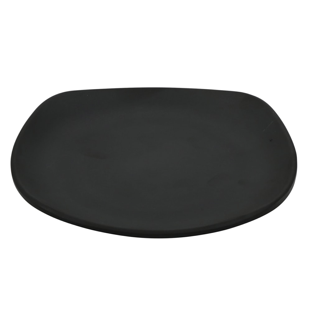GET 9" Square Melamine Square Plate, Black (P-875-BK)