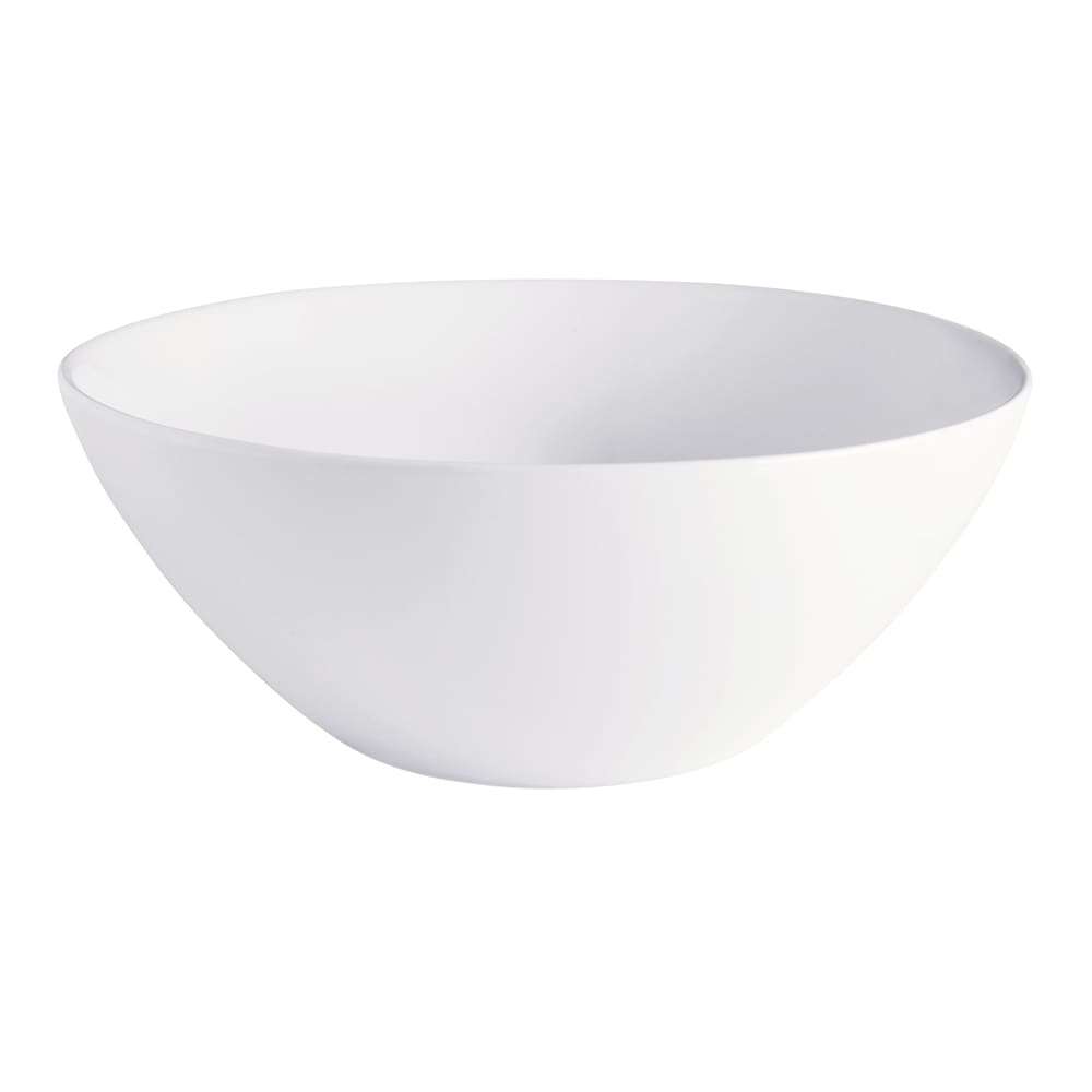 GET 57 1/2 oz Round Actualite Salad Bowl - Porcelain, Bright White (PA1101527512)