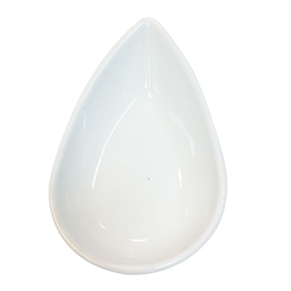 GET Teardrop Artisan Plate - Porcelain, Bright White (PA1101610224)