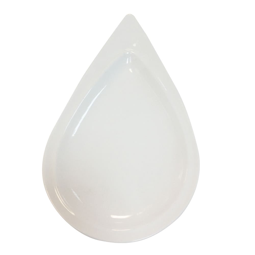 GET Teardrop Artisan Plate - Porcelain, Bright White (PA1101610524)
