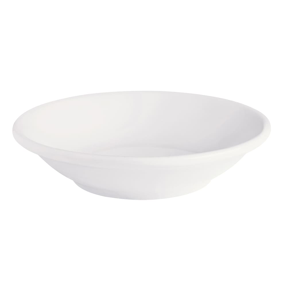 GET 4 2/5 oz Round Actualite Monkey Dish - Porcelain, Bright White (PA1101703024)