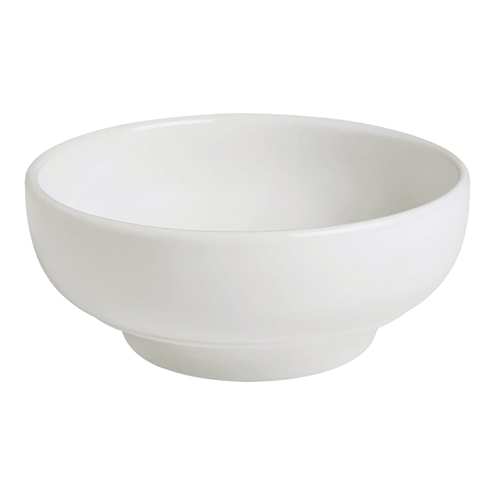 GET 12 1/2 oz Round Corona Actualite Rice/Cereal Bowl - Porcelain, Bright White (PA1101715124)