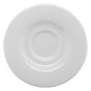 GET 6 1/2" Round Actualite Tea/Bouillon Saucer - Porcelain, Bright White (PA1101900324) thumbnail 3