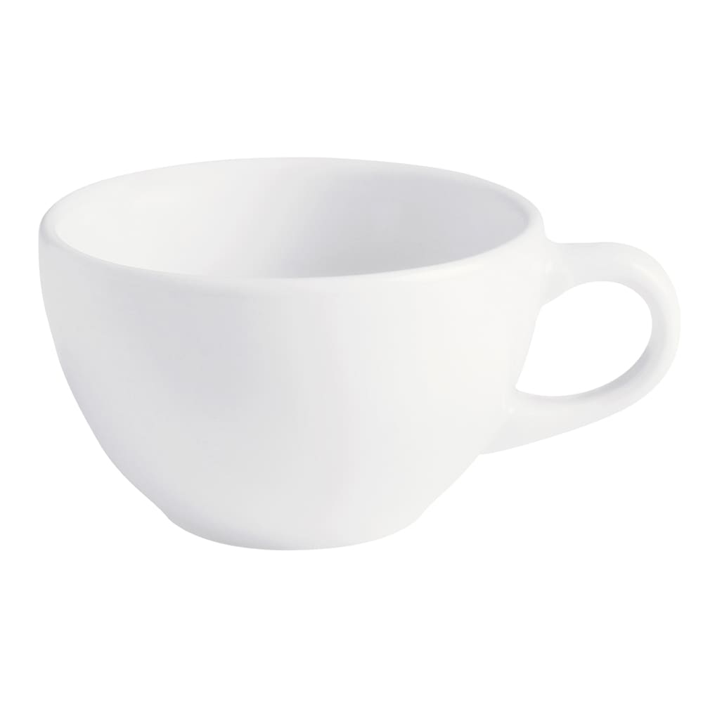GET 3 7/10 oz Actualite Espresso Cup - Porcelain, Bright White (PA1101904224)