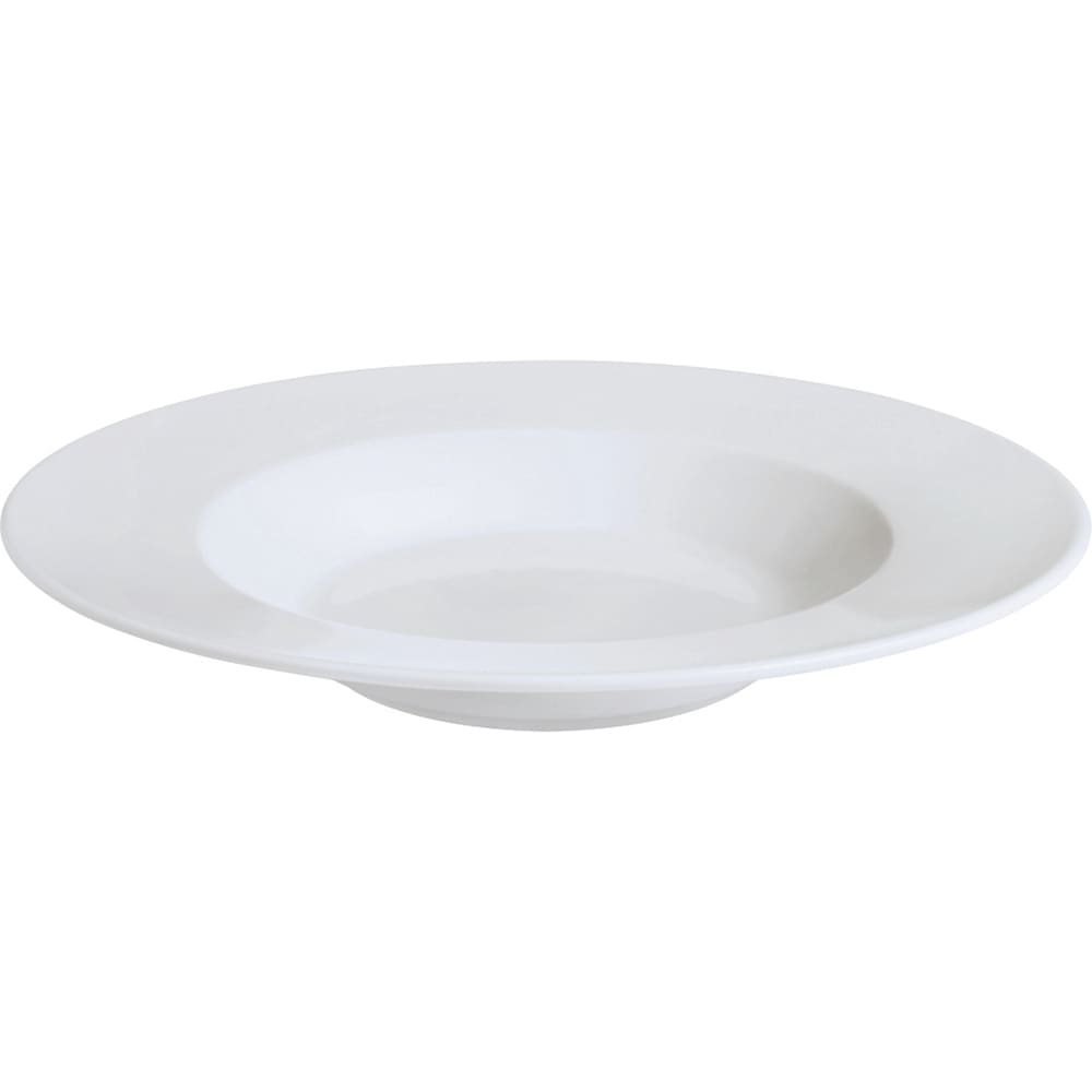 GET 23 1/3 oz Round Elegance Pasta Bowl - Porcelain, Bright White (PA1101923706)
