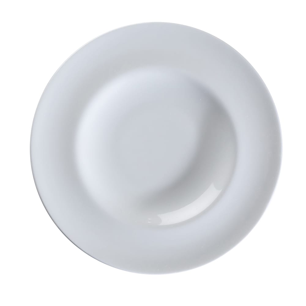 GET 6 2/3" Round Gotas Dessert Plate - Porcelain, Bright White (PA1101981724)