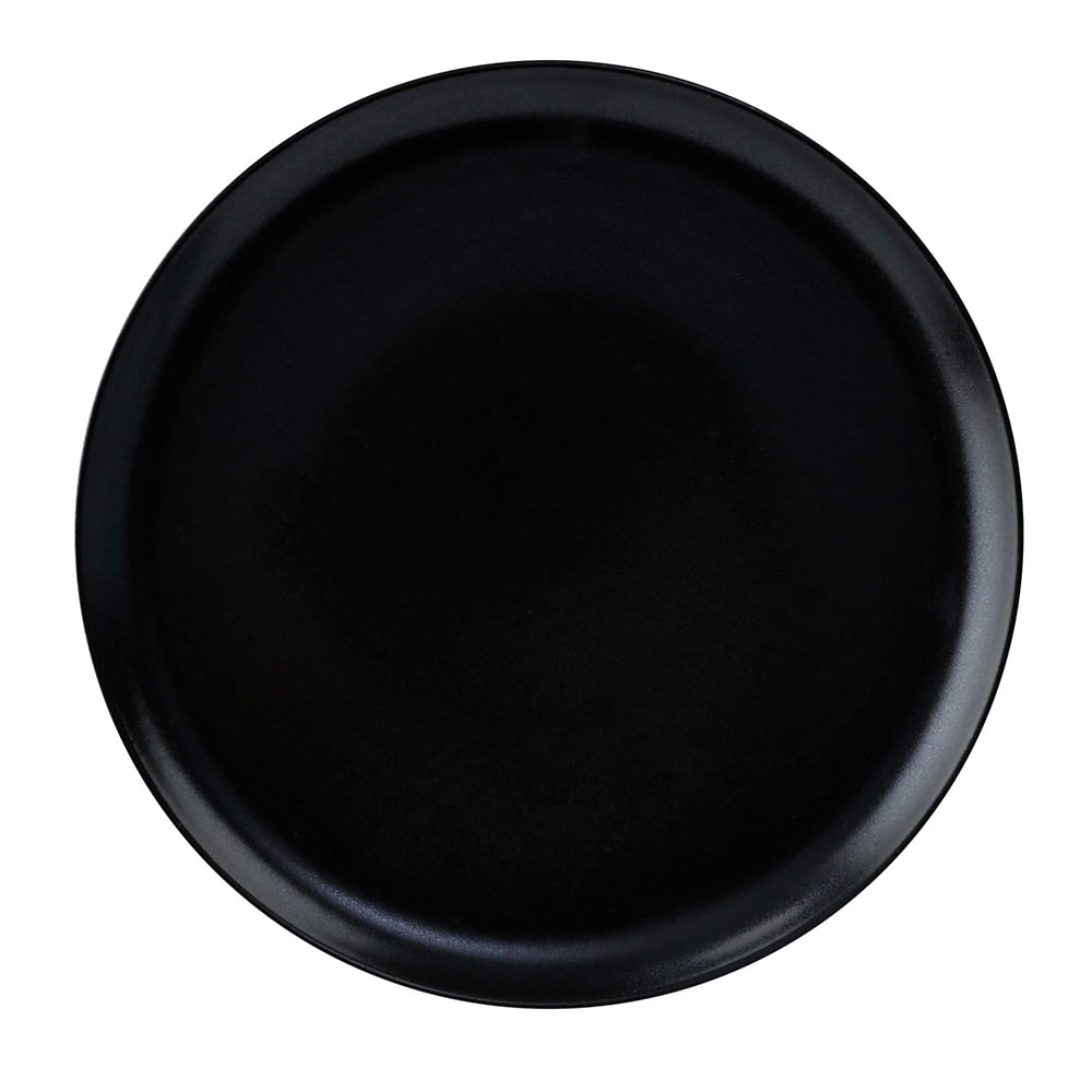 GET 7" Round Cosmos Pluto Plate - Porcelain, Black (PA1941711724)