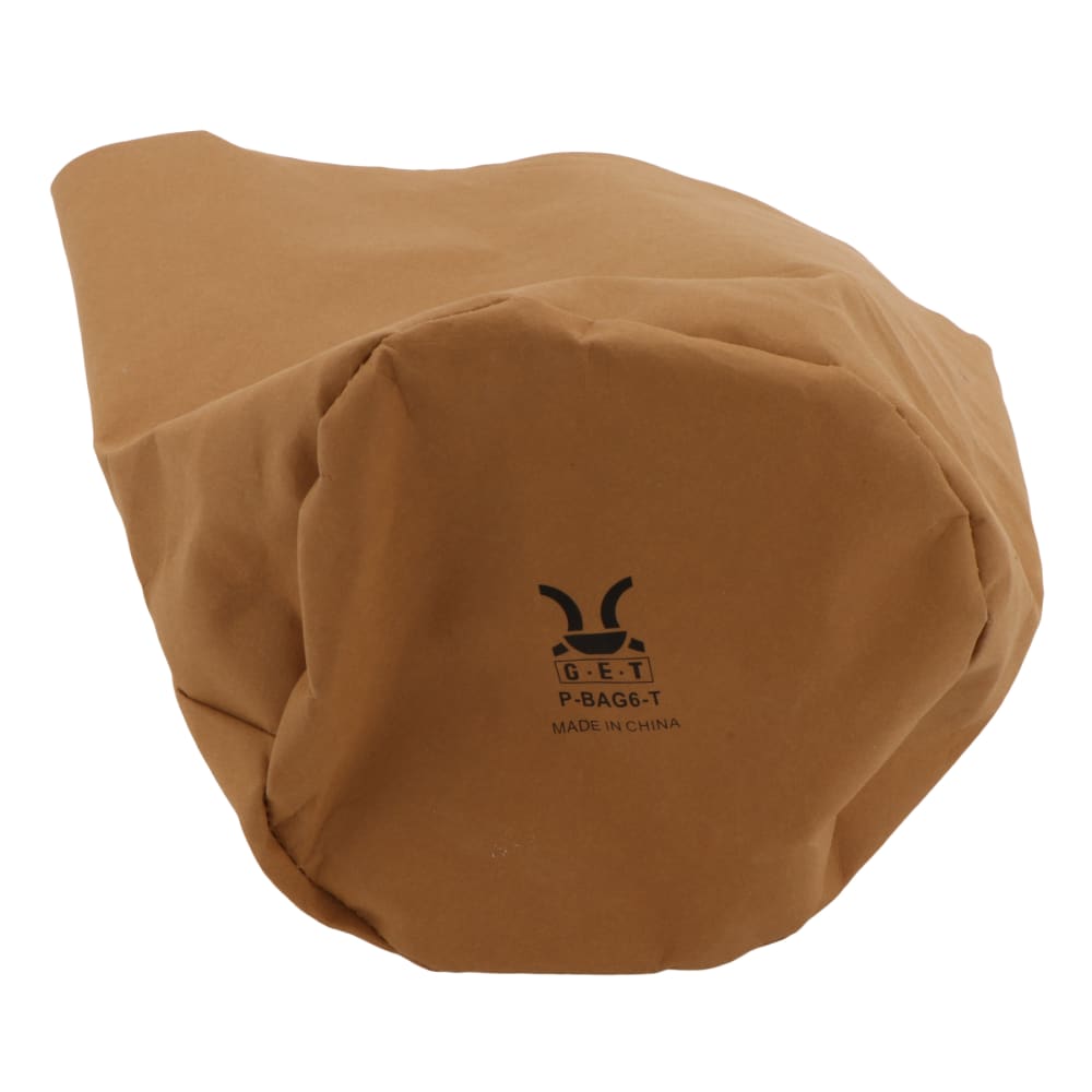 GET 6" Reusable Paper Bag/Bread Basket, Tan (P-BAG6-T)
