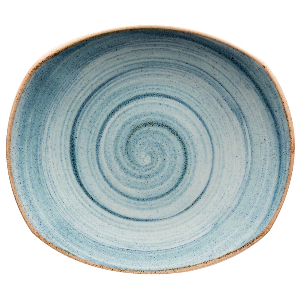 GET 7 1/2" Round Artisan Plate - Porcelain, Blue (PP1604722024)