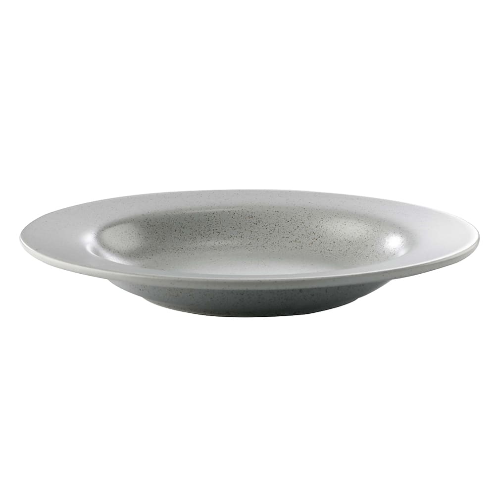 GET 18 1/5 oz Round Cosmos Moon Pasta Bowl - Porcelain, Speckled Gray (PP1944903712)