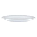 GET 12 1/4" x 8" Oval Minski Platter - Melamine, White (PT-129-MN-W) thumbnail 2
