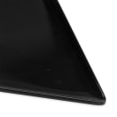 GET 9" Triangular Melamine Pizza Plate, Black (PZ-85-BK) thumbnail 5