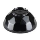 GET 11 oz Round Melamine Oatmeal Bowl, Black (RB-122-BK) thumbnail 4