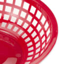 GET 8" Round Bread & Bun Basket, Plastic, Red (RB-820-R) thumbnail 4