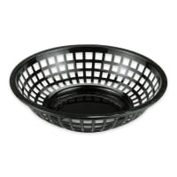 GET 8" Round Bread & Bun Basket, Plastic, Red (RB-820-R) thumbnail 5