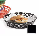 GET 10 1/2" Round Fast Food Basket, Polypropylene, Black (RB-860-BK) thumbnail 5