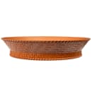 GET 10 1/2" Round Fast Food Basket, Polypropylene, Terracotta (RB-880-TER) thumbnail 3
