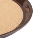 GET 14" Round Serving Tray, Plastic, Brown (RCT-14-BR) thumbnail 5