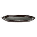 GET 14" Round Serving Tray, Plastic, Black/Brown (RCT-14-NS) thumbnail 2