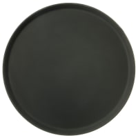 GET 16" Round Serving Tray, Plastic, Black/Brown (RCT-16-NS) thumbnail 3