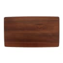 GET Rectangular Display Riser w/ Foldable Legs - 13 4/5"L x 7 1/2"W x 3"H, Walnut Wood (RISER-3-W) thumbnail 2