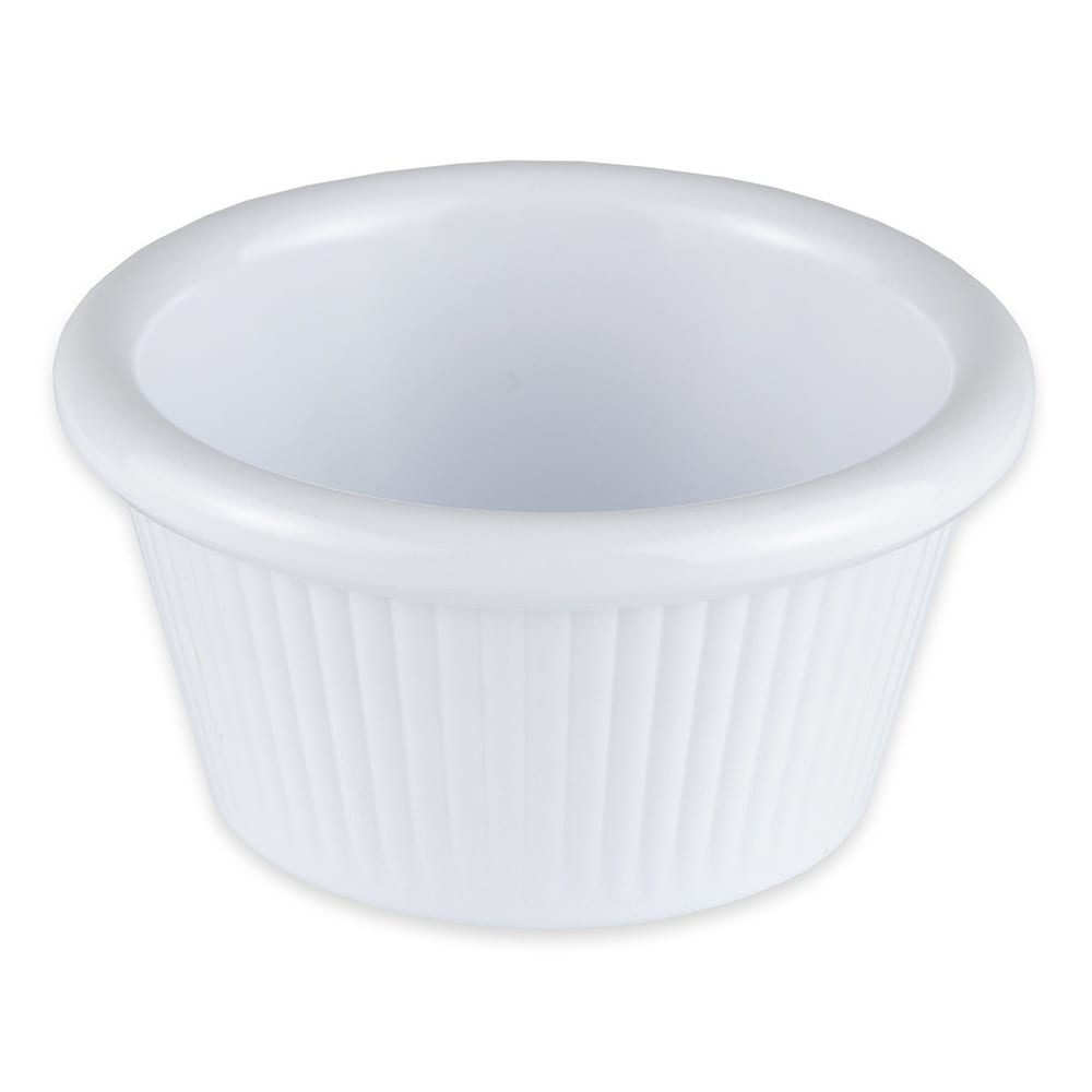 GET 2 oz Melamine Ramekin, White (RM-387-W)