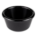 GET 3 oz Melamine Ramekin, Black (RM-388-BK) thumbnail 2